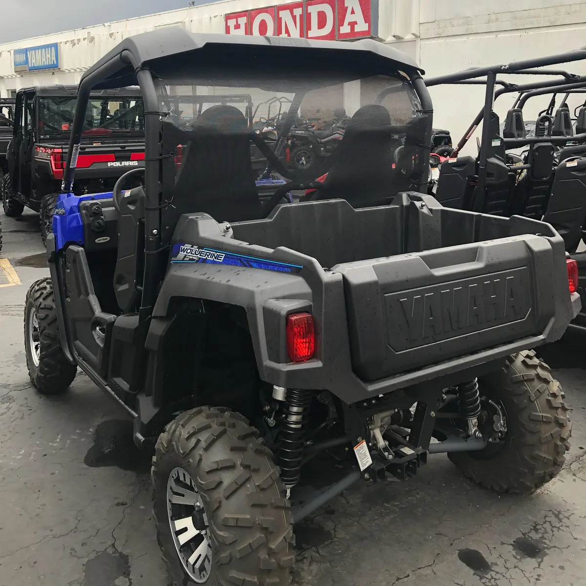 Moto Roof Rear Window Dust Screen – Yamaha Wolverine X2 – 2014-2018 – 2 Door 1