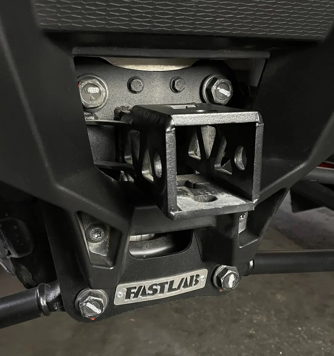 Fastlab Rzr Turbo R & Pro R Radius Rod Hitch Pull Plate 1