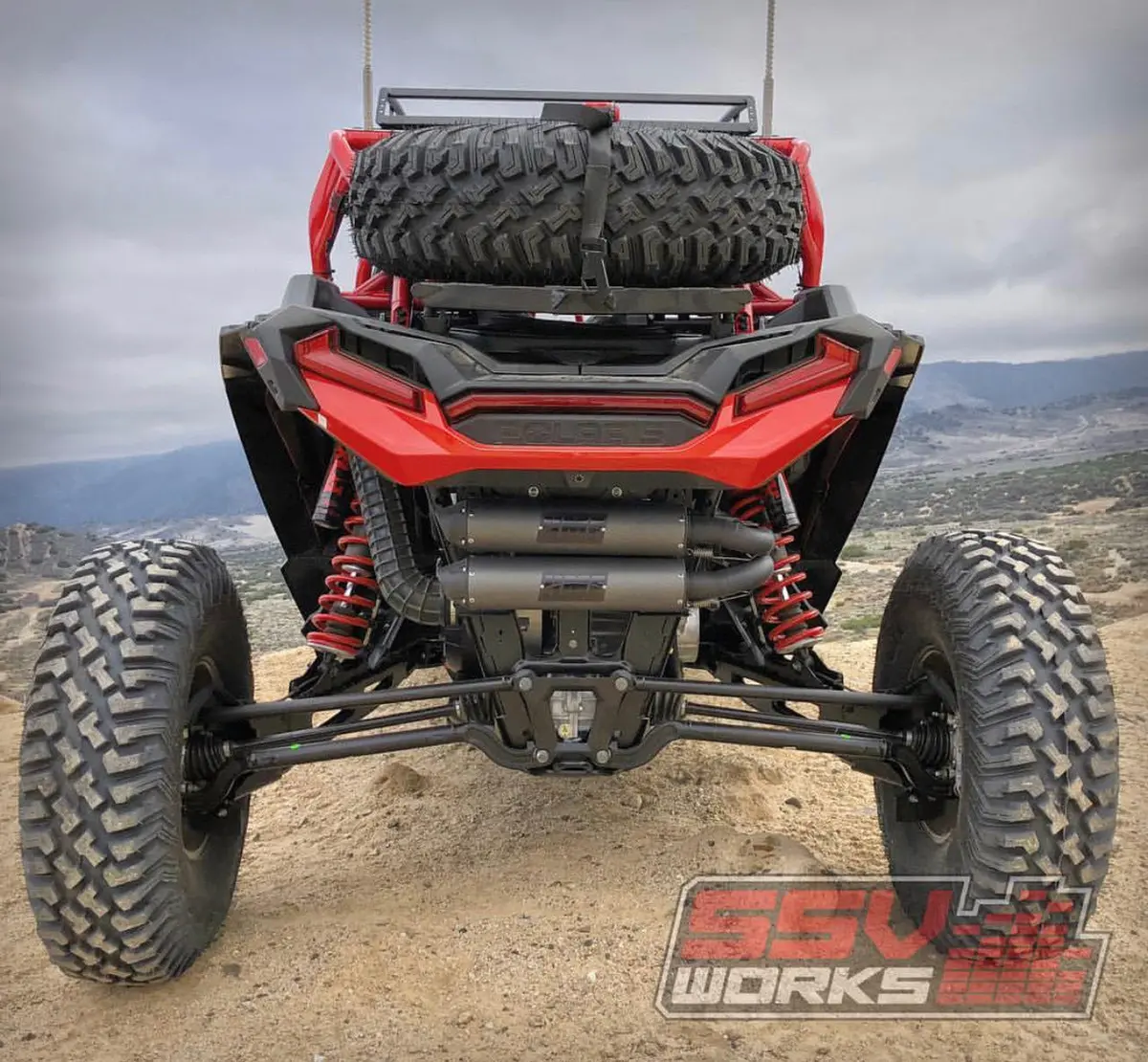 Rzr Xp Rear Adventure Rack By Sdr Motorsports 1