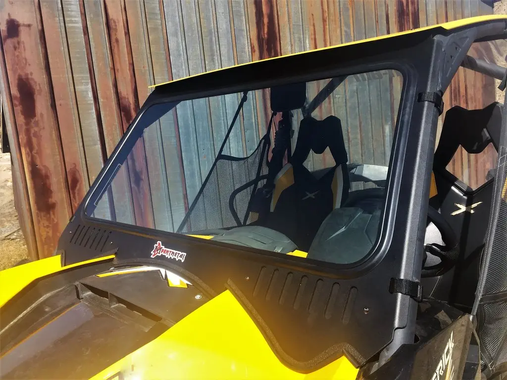 Bent Metal Can Am Maverick Xrs Vented Windshield 1
