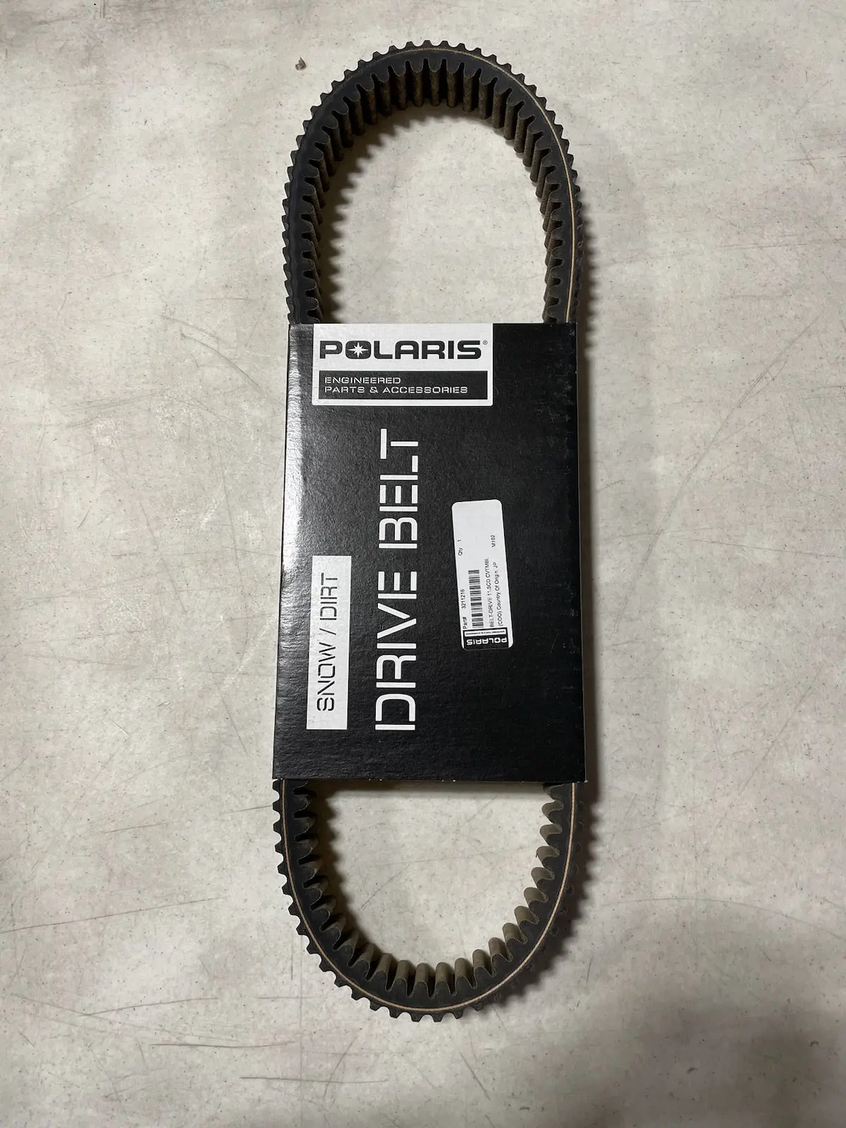Genuine Polaris Pro-R Drive Belt 1