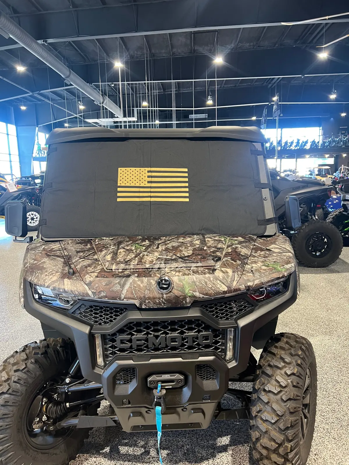 Cf Moto U-Force Padded Windshield Covers By Utv 801 1