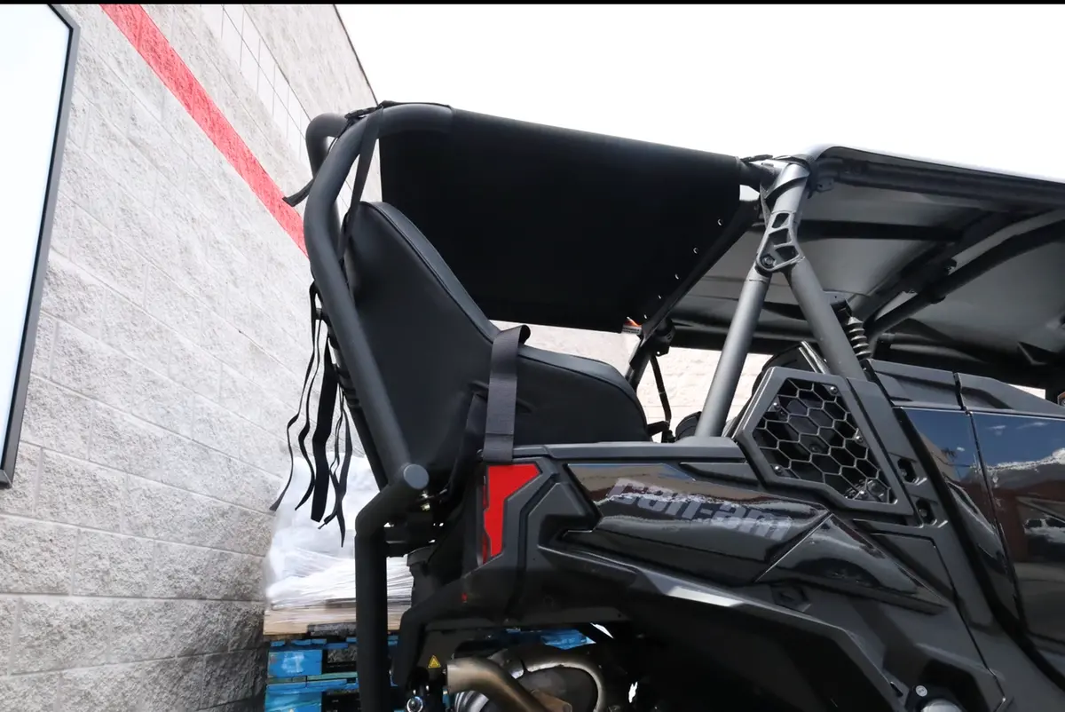 Maverick Sport/Trail Rear Soft Top (2018-2024) 1