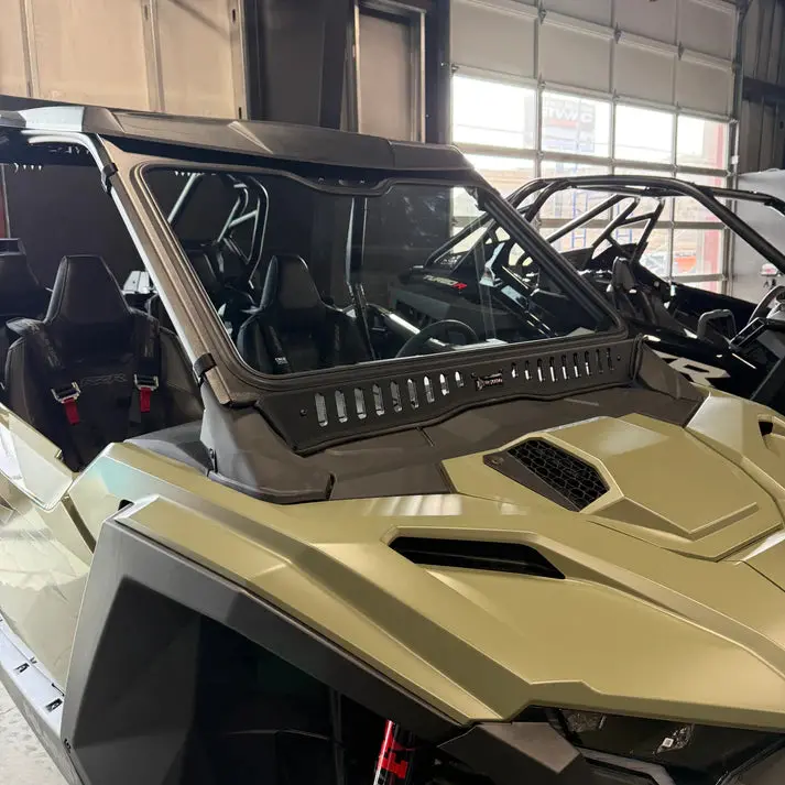 Bent Metal Polaris Rzr Pro Xp/Pro S (2025+) Vented Glass Windshield 1
