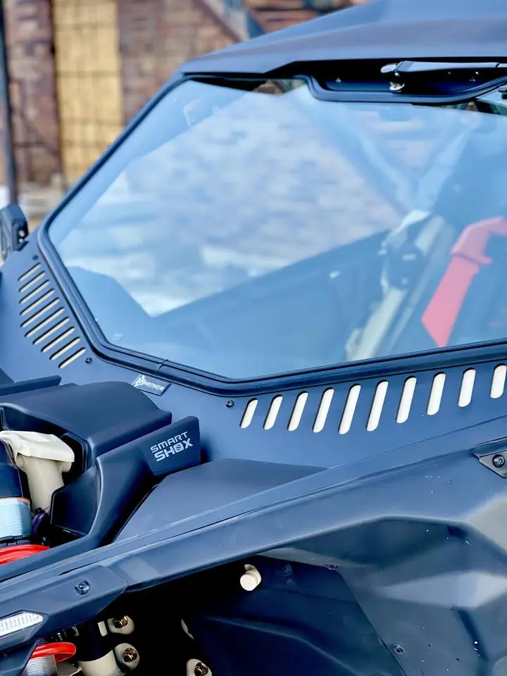 Bent Metal Can-Am X3 Glass Windshield 2.0 2