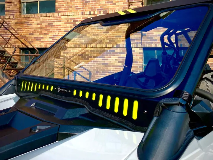 Bent Metal Polaris Rzr Pro Xp Vented Glass Windshield 2