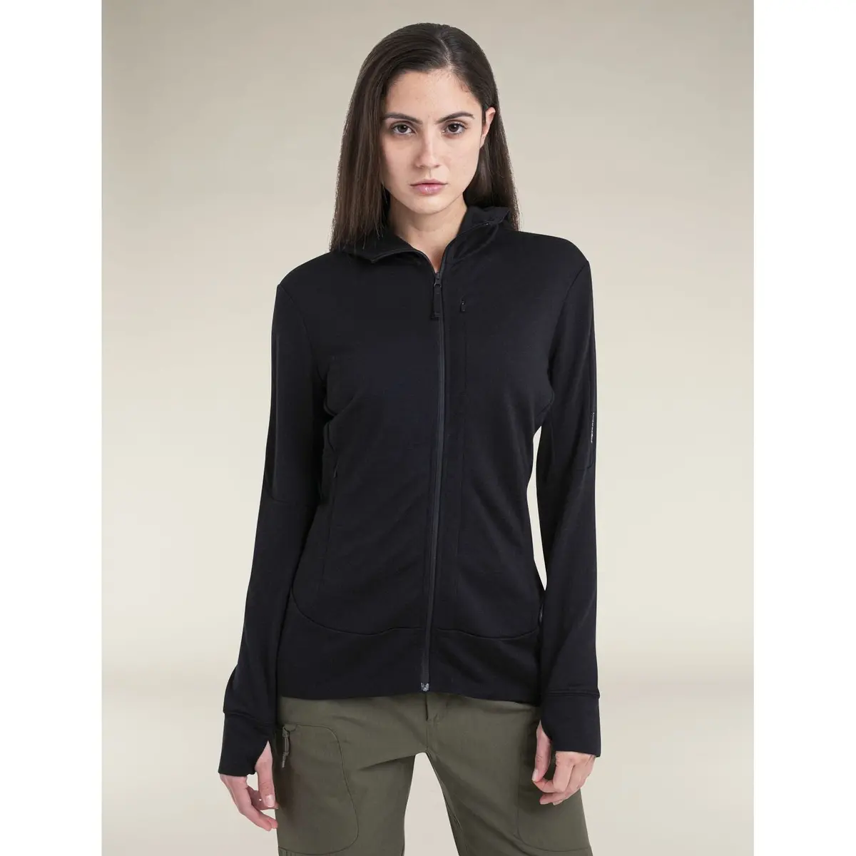 Icebreaker Quantum Iv Ls Zip Hoodie - Women's 1