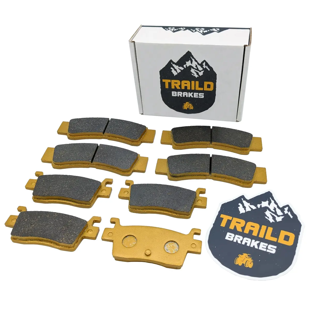 Traild Kawasaki Krx/Krx4 1000 2020-2026 Ceramic Brake Pad Set 1
