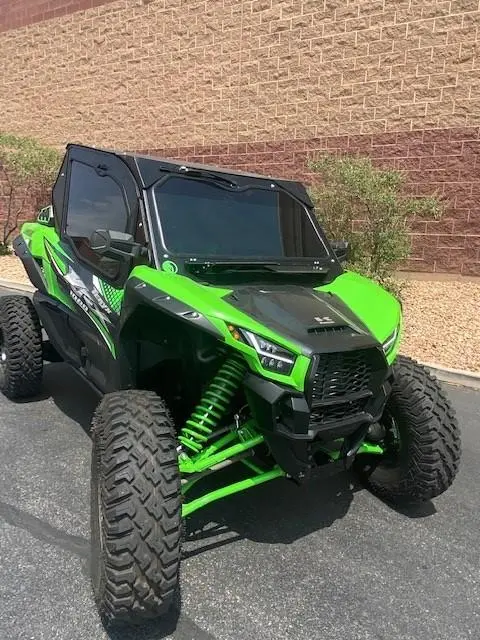Dwa (Dirt Warrior Accessories) Kawasaki Teryx Krx 1000 2-Seat Cab Enclosure "The Vault" Upper Side Doors & Panels 1