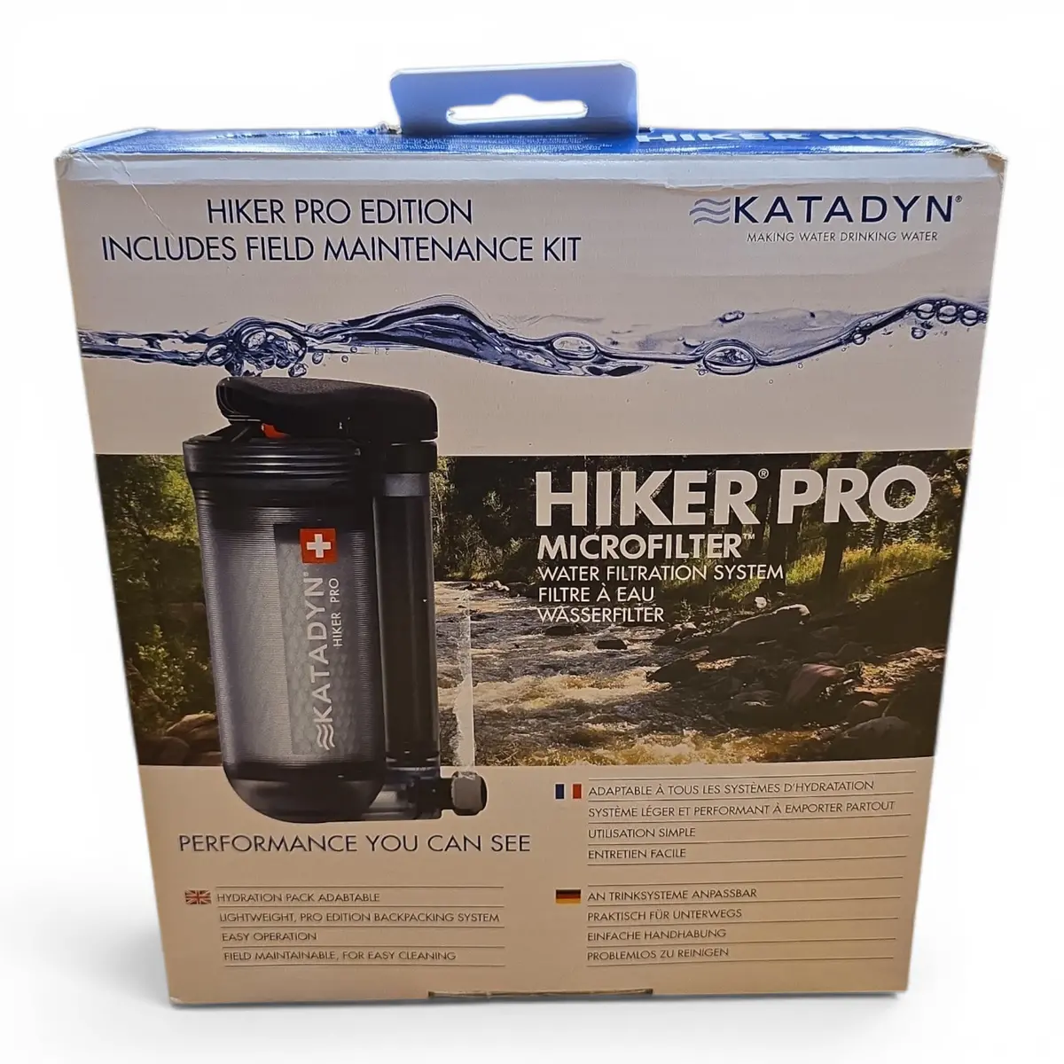 Katadyn Hiker Pro Transparent Filter - Scratch & Dent 1