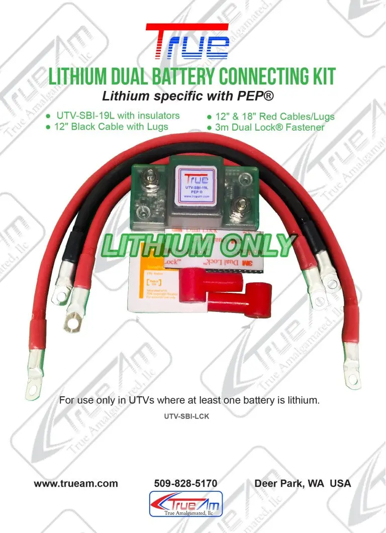True Lithium Dual Battery Connecting Kit 1