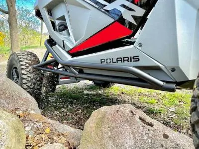 Emp Rzr Pro-Xp And Turbo R- Rocker Knockers With Tree Kicker Nerf Bars (2 Seat) 1