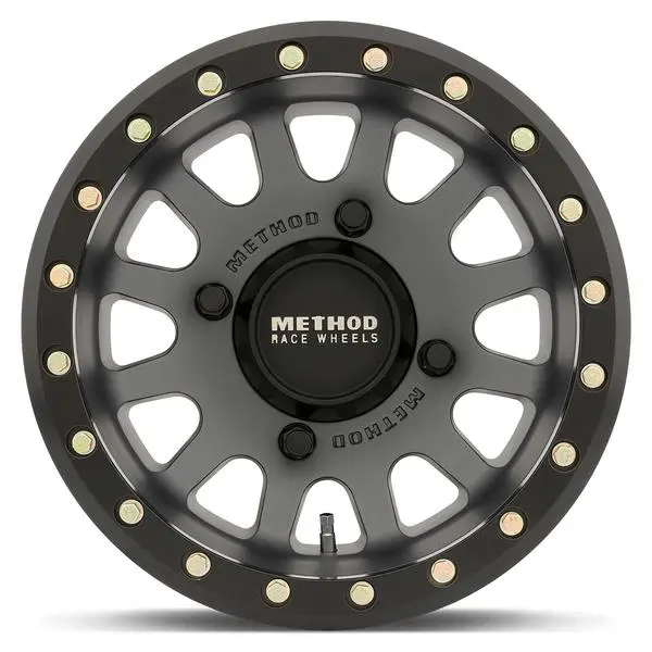 401 UTV Beadlock Wheel in Sleek Matte Black