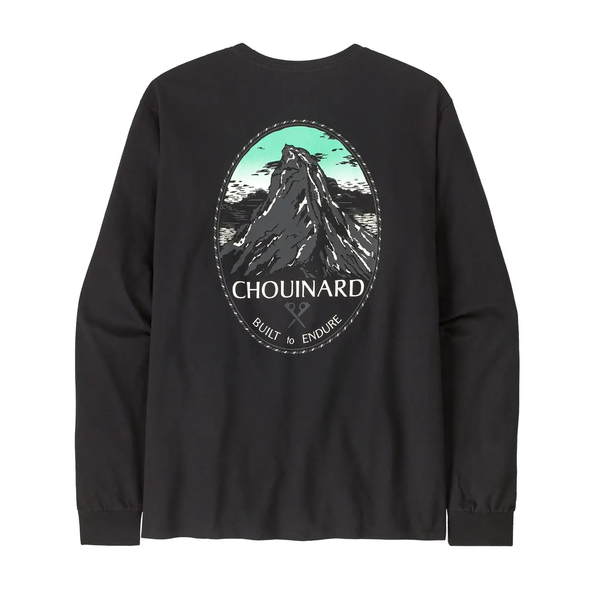 Men's Long-Sleeve Chouinard Crest Responsibili-Tee 1