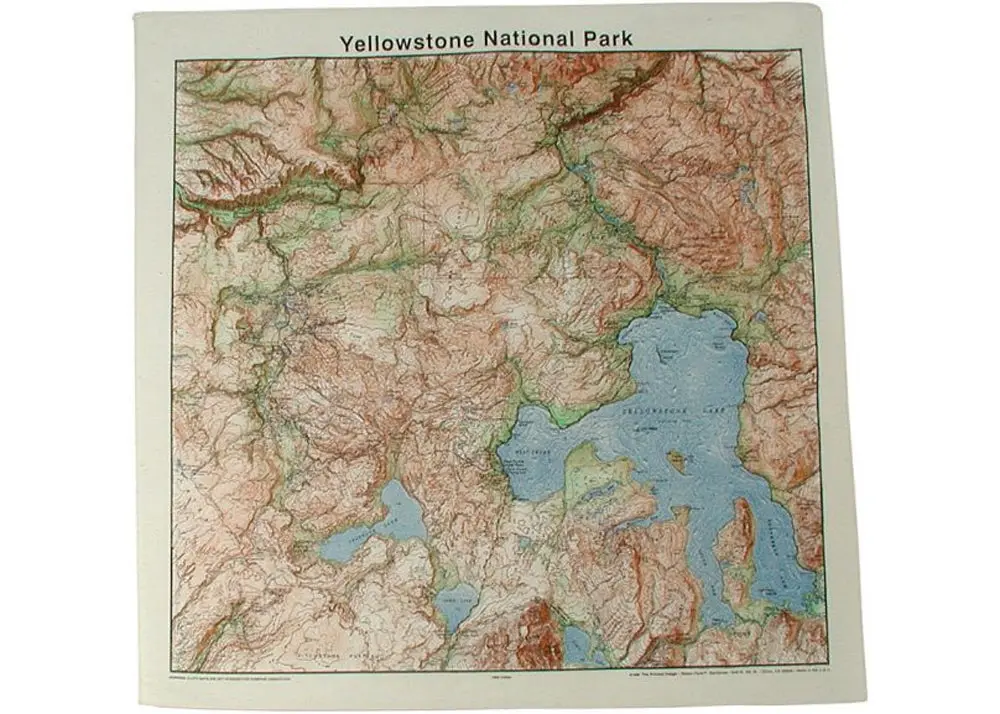 National Parks Topo Bandana 1
