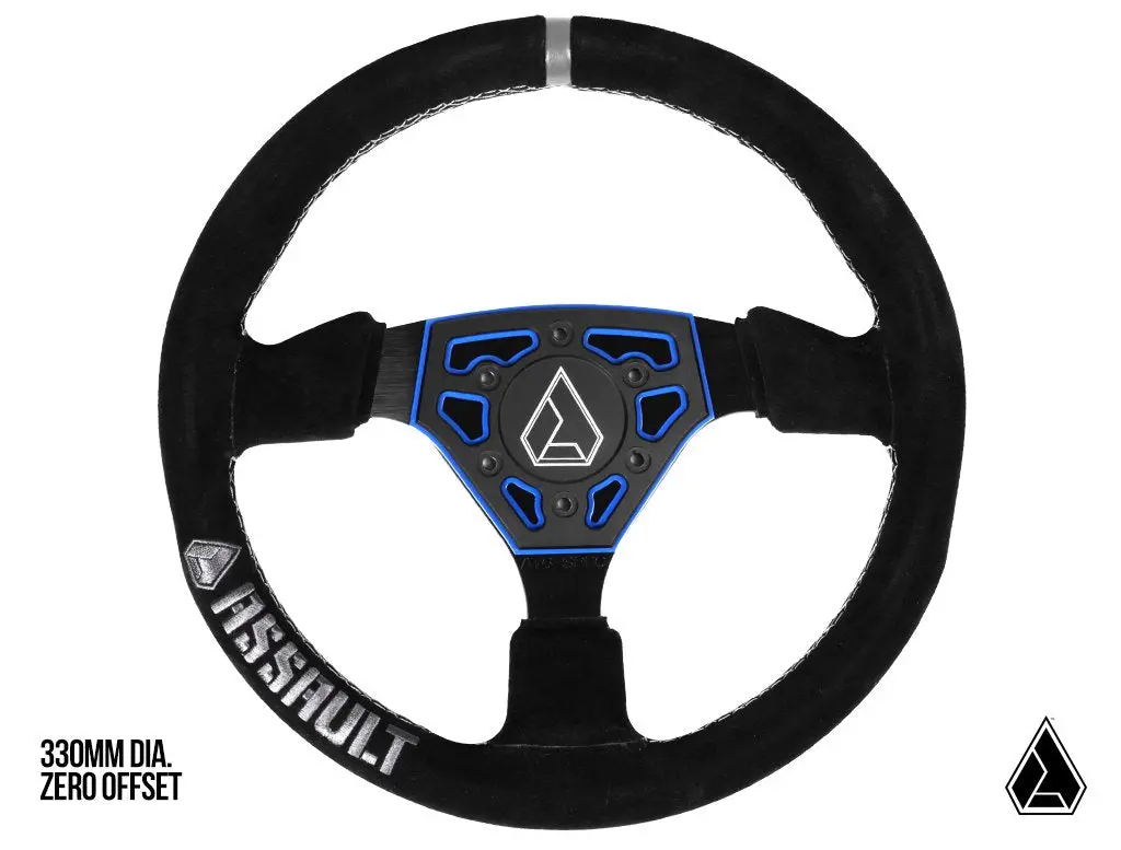 Assault Industries Navigator Suede Steering Wheel (Universal) 3