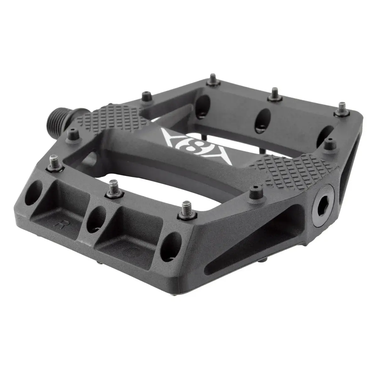 Origin8 Strapd Platform Pedals, 9/16" Chromoly Axle 1