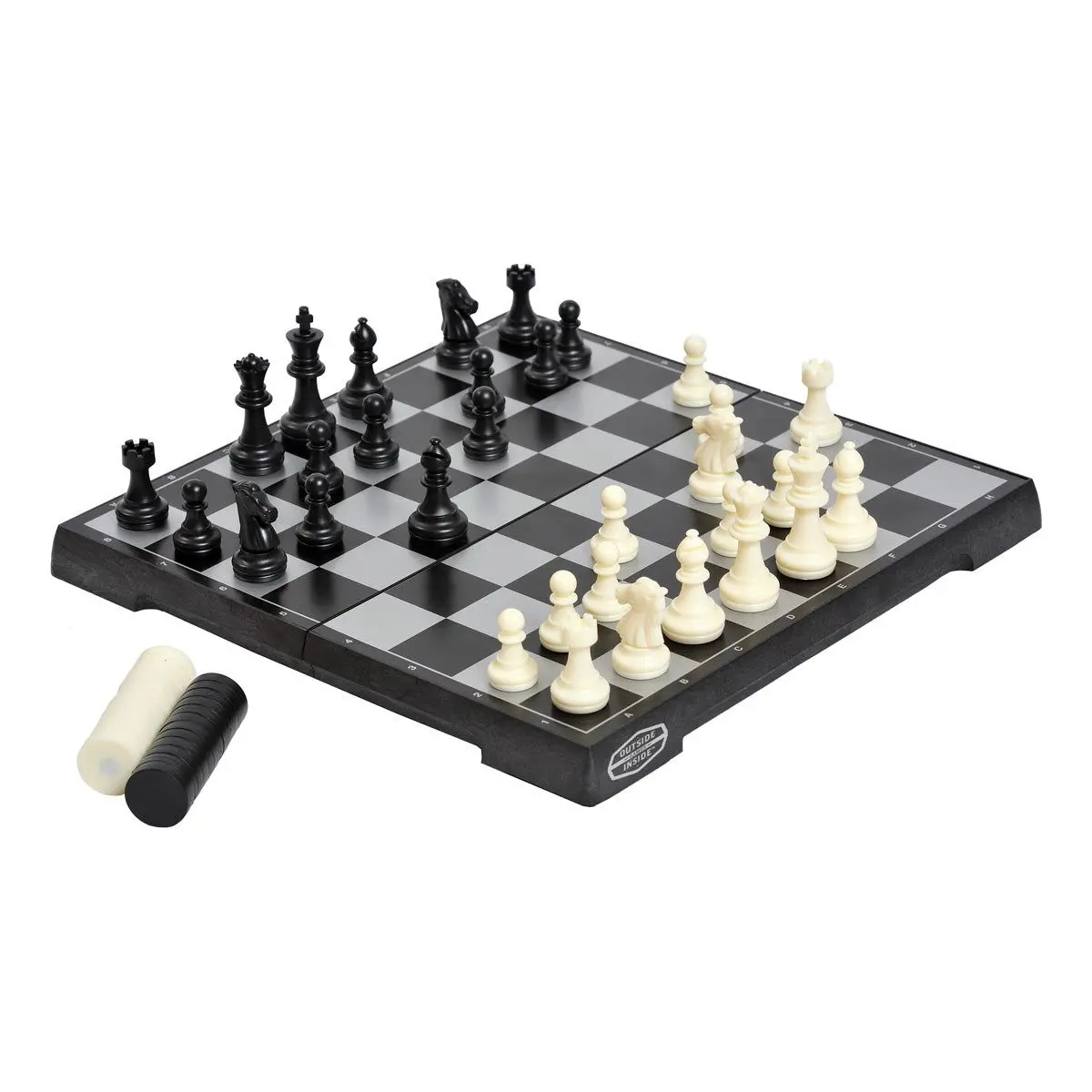 Outside Inside Basecamp Magnetic Chess/Checkers 1