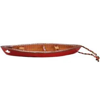 Outside Inside Canoe Ornament 1