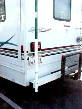 Bumper/Frame Mount (6") - By Poles And Holders 5