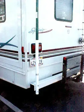 Bumper/Frame Mount (4") - By Poles And Holders 5