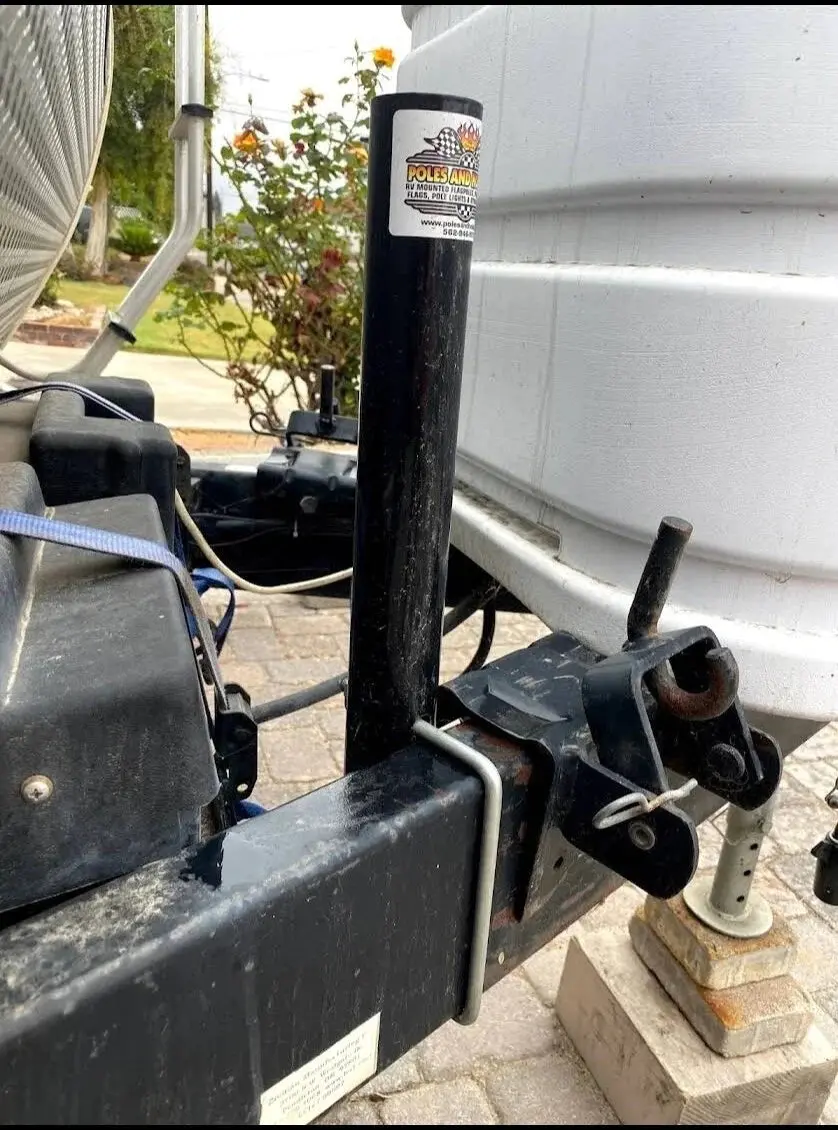 Bumper/Frame Mount (6") - By Poles And Holders 4