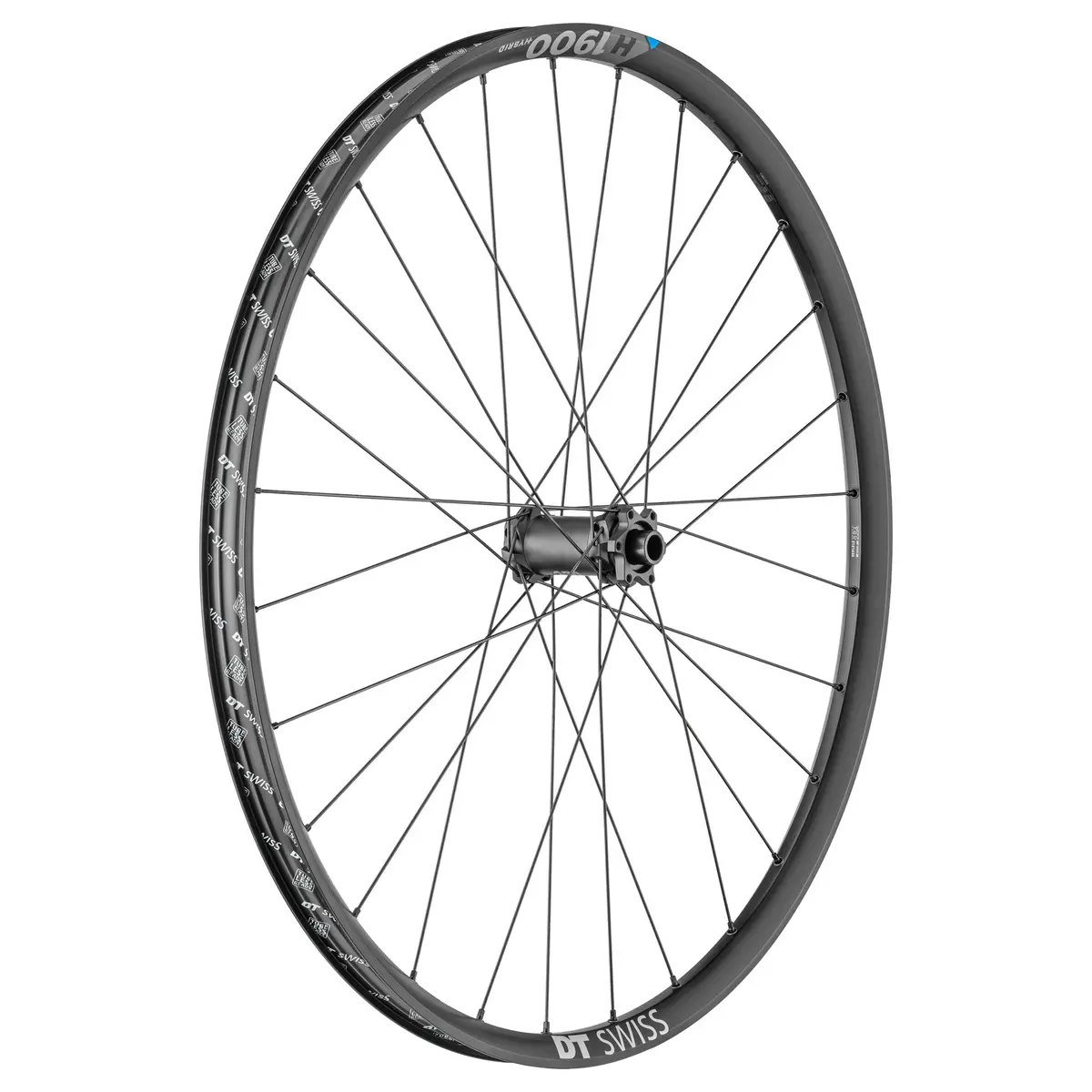 Dt Swiss H 1900 Spline Front Wheel, Aluminum, 700C/29", 15 X 110Mm 1