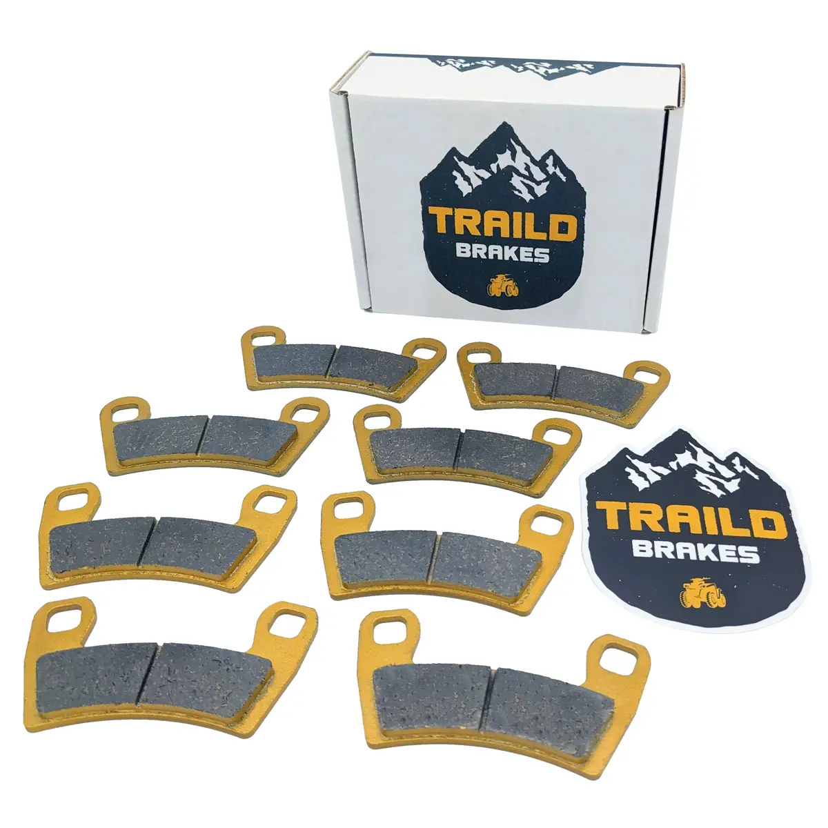 Traild Polaris Rzr Trail/S 1000/Trail S 1000/S 900/Trail S 900/900/Sport 2014-2026 Ceramic Brake Pad Set 1