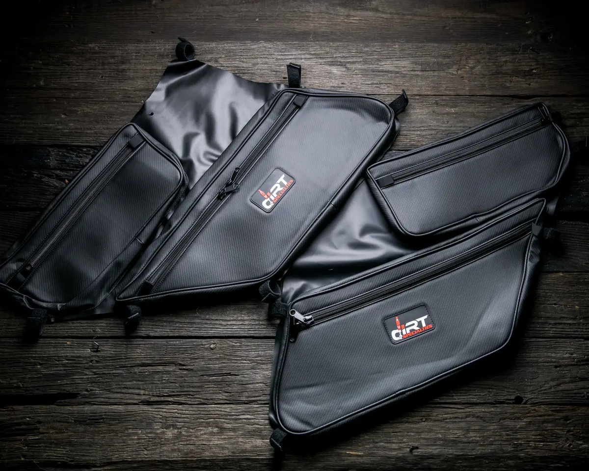 Canam X3 Flat Top Door Bags By Dirt Specialties 1