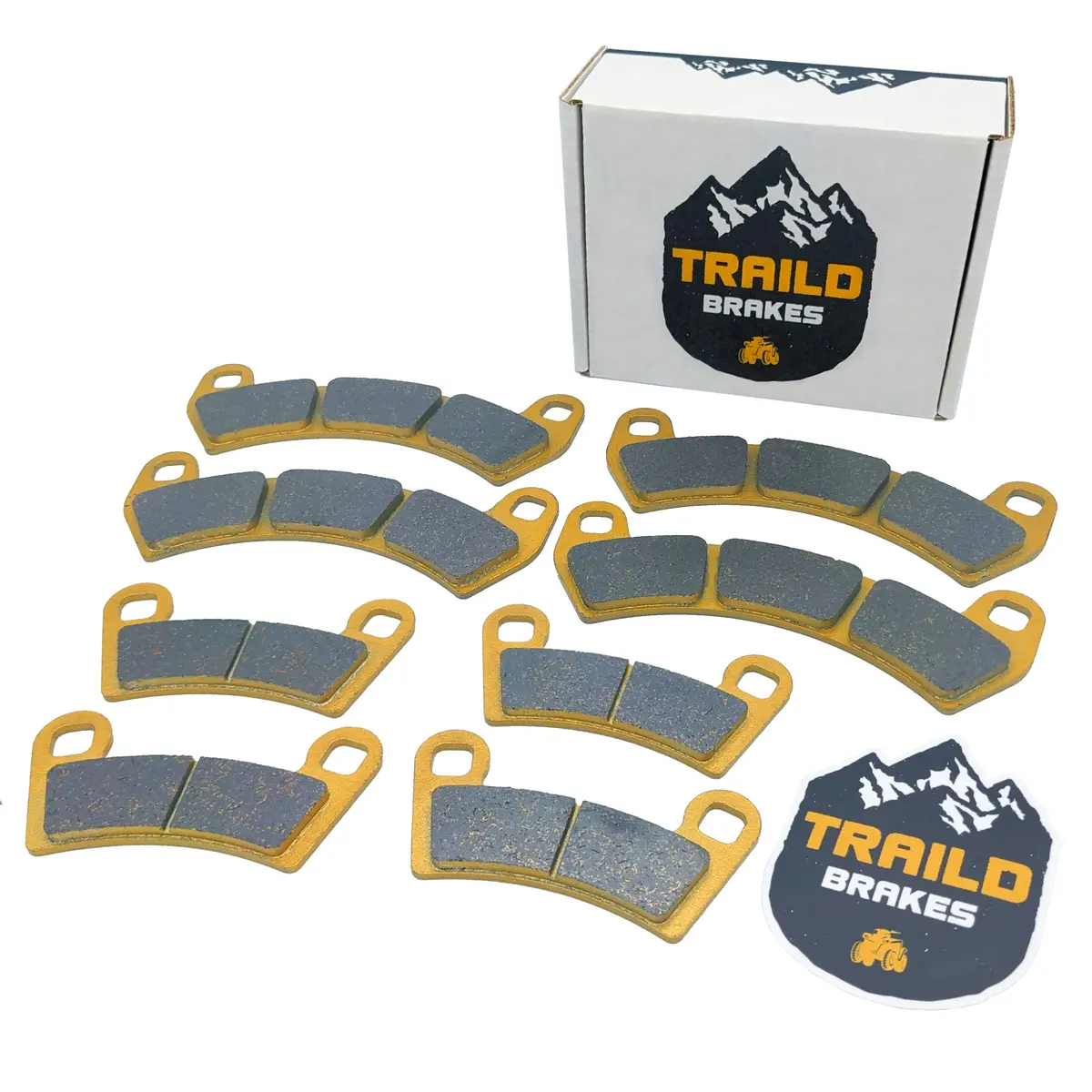 Traild Polaris General Xp 4 1000 2020-2026 Ceramic Brake Pad Set 1