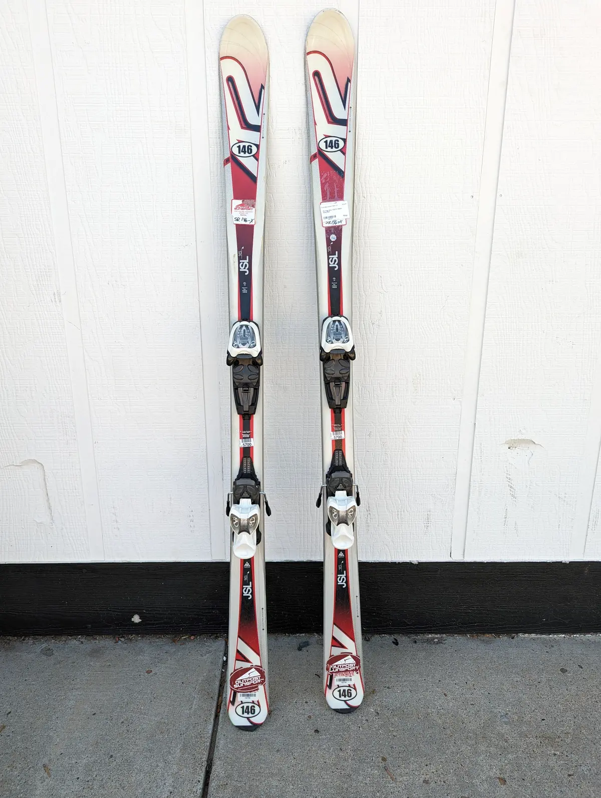 K2 Amp Youth Skis, 146Cm, Marker Bindings 1