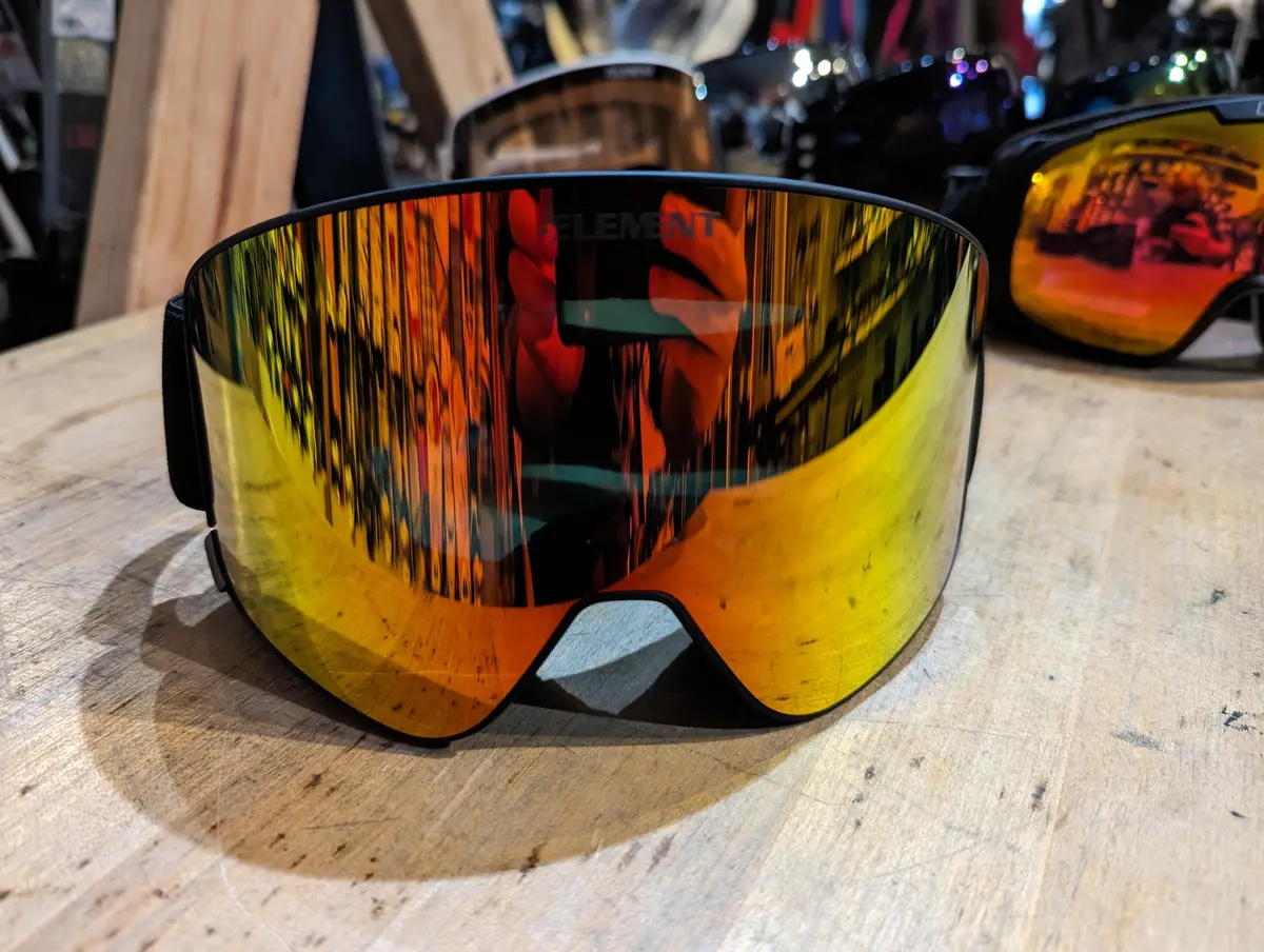 5Th Element Stealth Flat Mag 2 Lens Magnetic Ski Snowboard Goggle 1