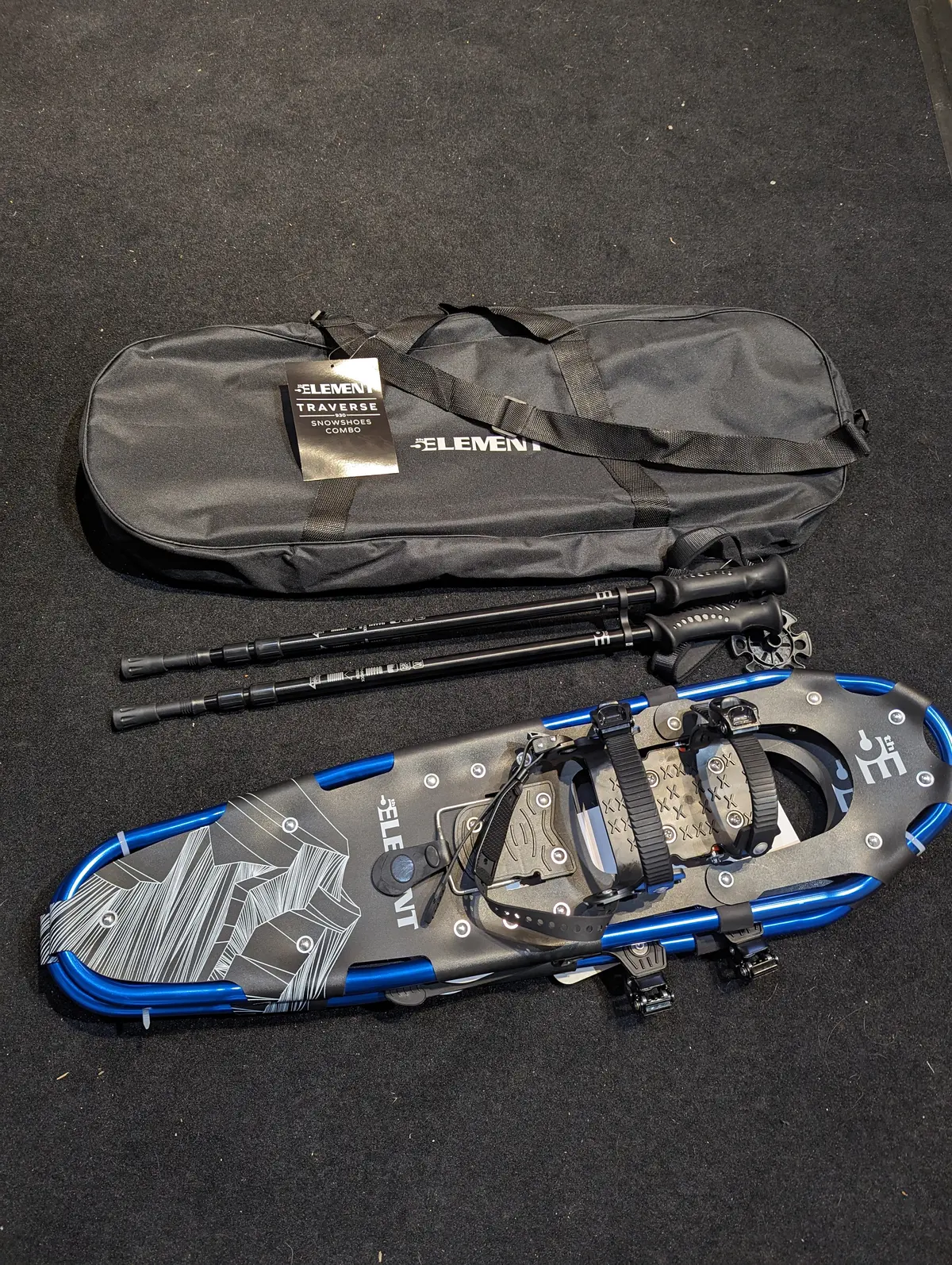 5Th Element Traverse Snowshoes W/ Poles And Bag 30 In 1