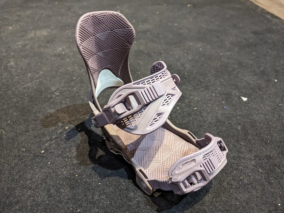 Arbor Sequoia Snowboard Bindings, Women S/M, Purple 1