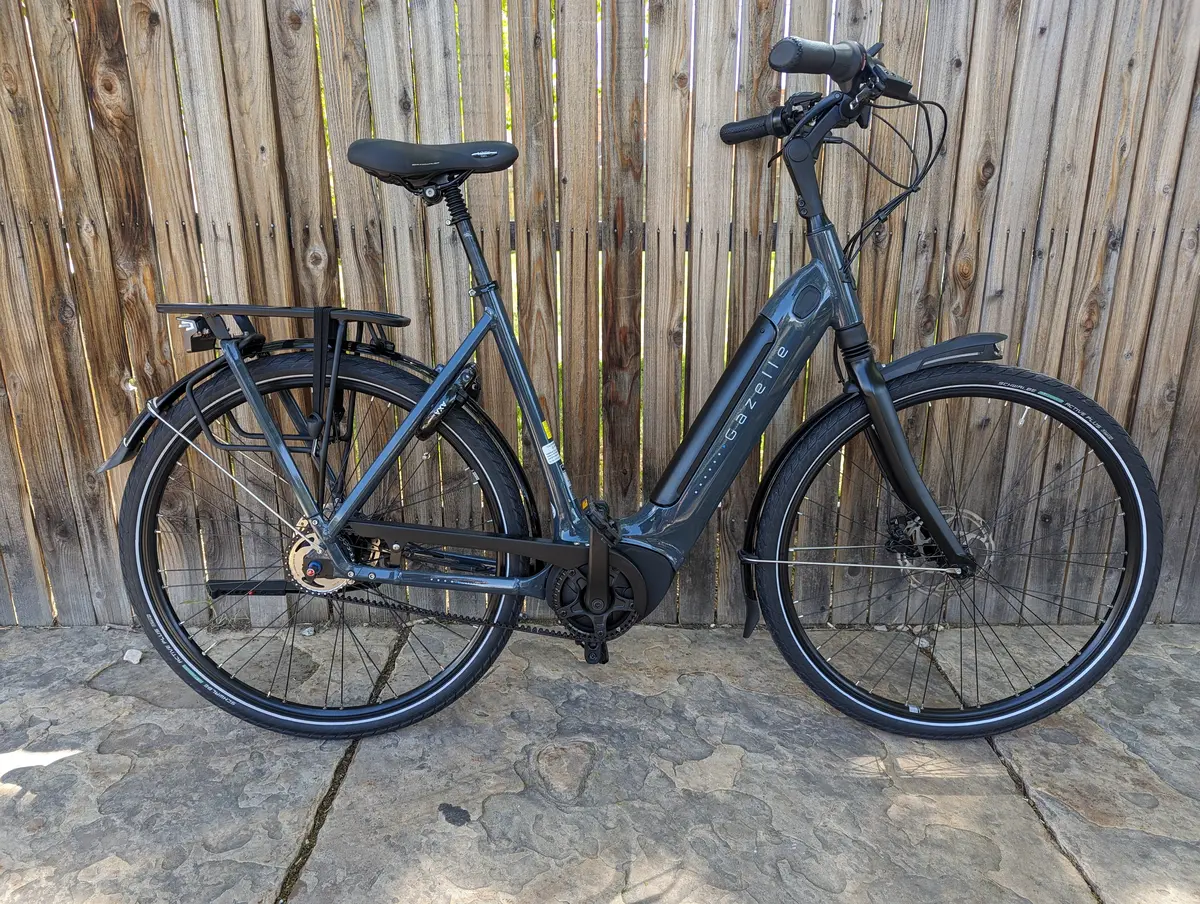 Gazelle Arroyo C5 Elite E-Bike, Anthracite Grey, Large 1