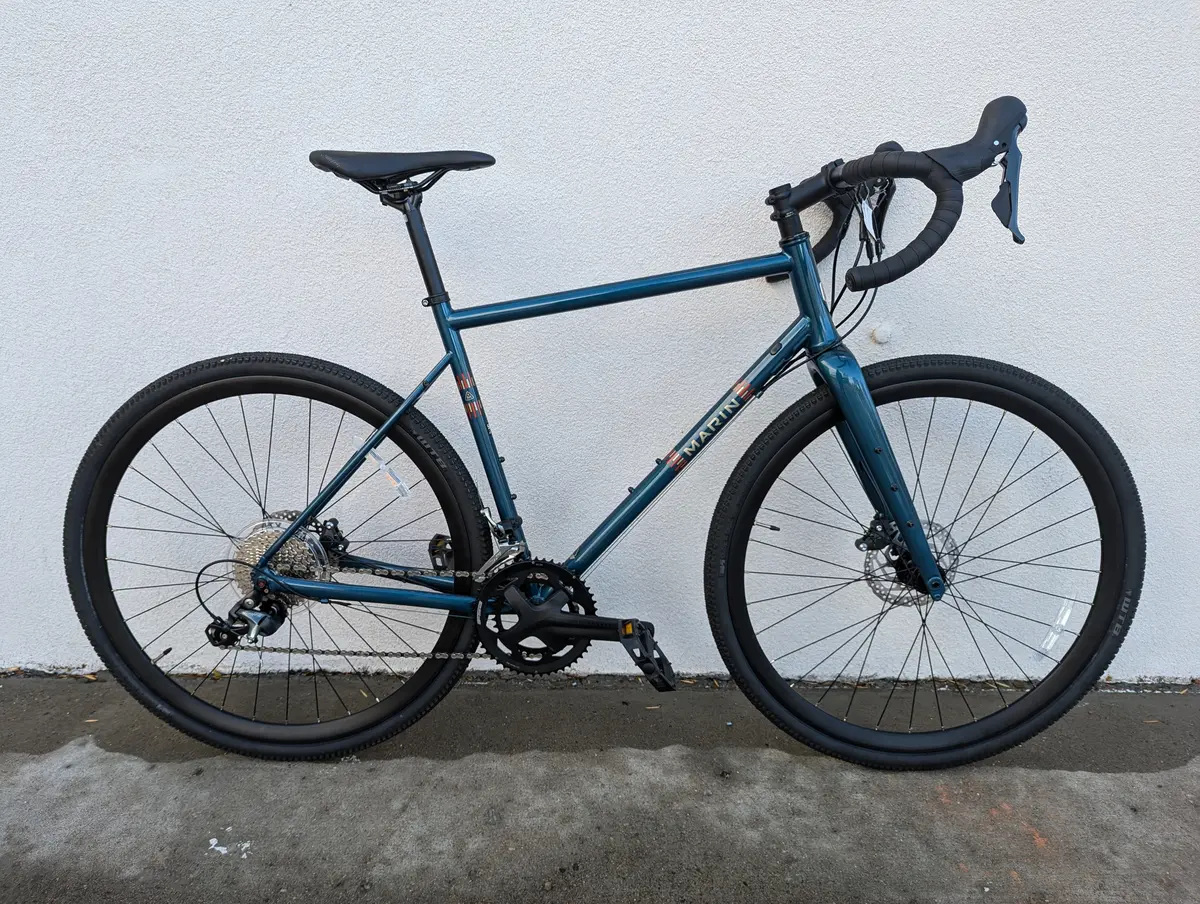 Marin Nicasio 2 Gravel Bike, Satin Blue, 56Cm 1