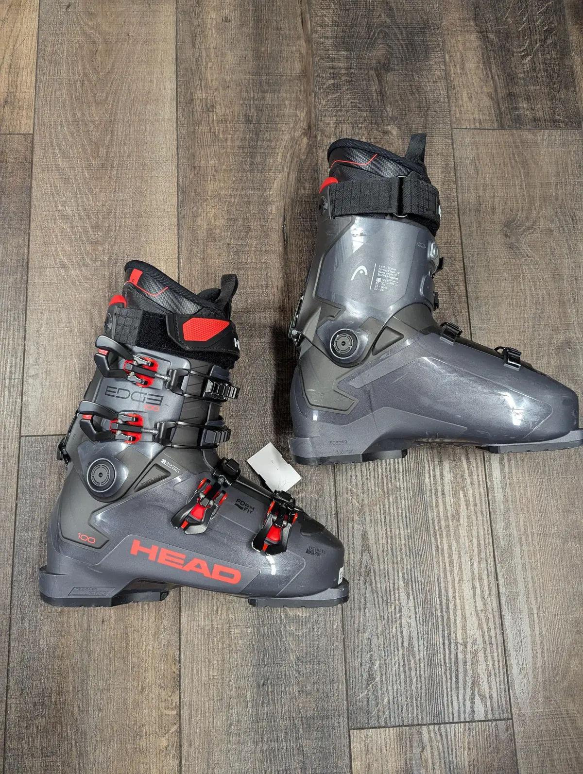 Head Edge 100 Alpine Ski Boots, Mondo 26.5 Men's 8.5 1