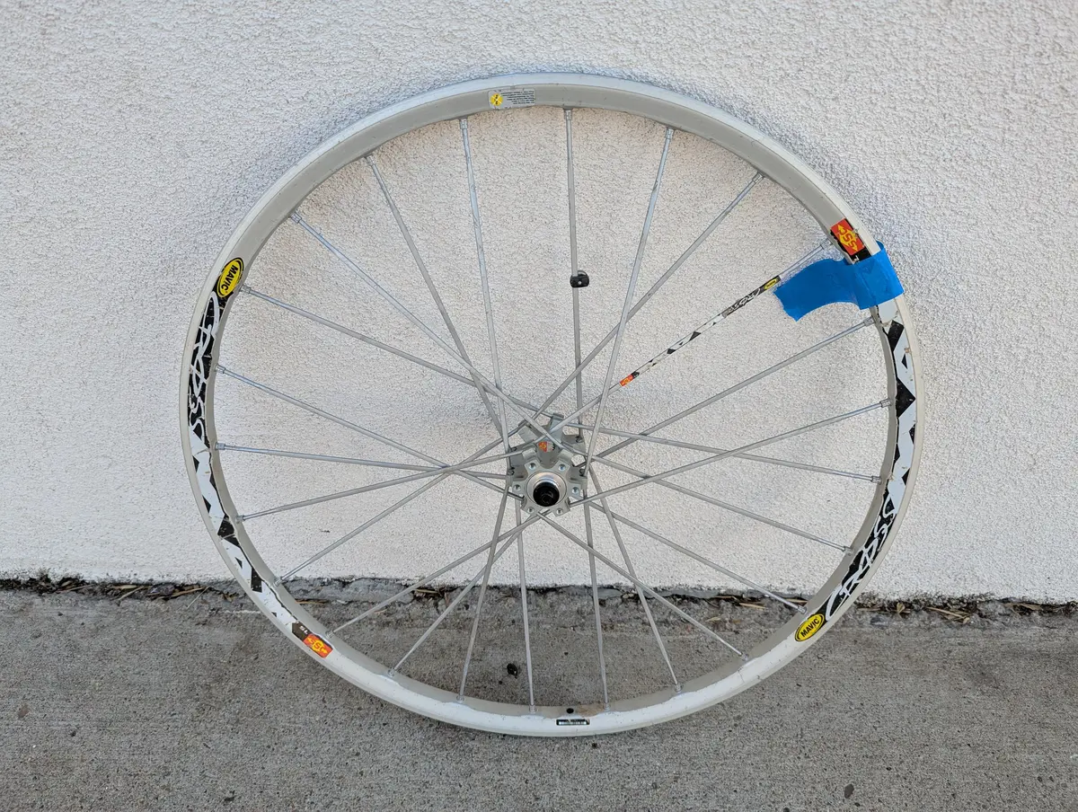 Mavic Crossmax Sl 26" Front Wheel, Qr, Tubeless, 6-Bolt 1