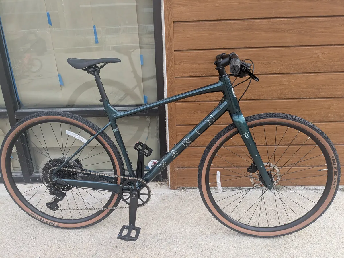 Marin Dsx 1 Flat-Bar Gravel Bike, Green, Large 1