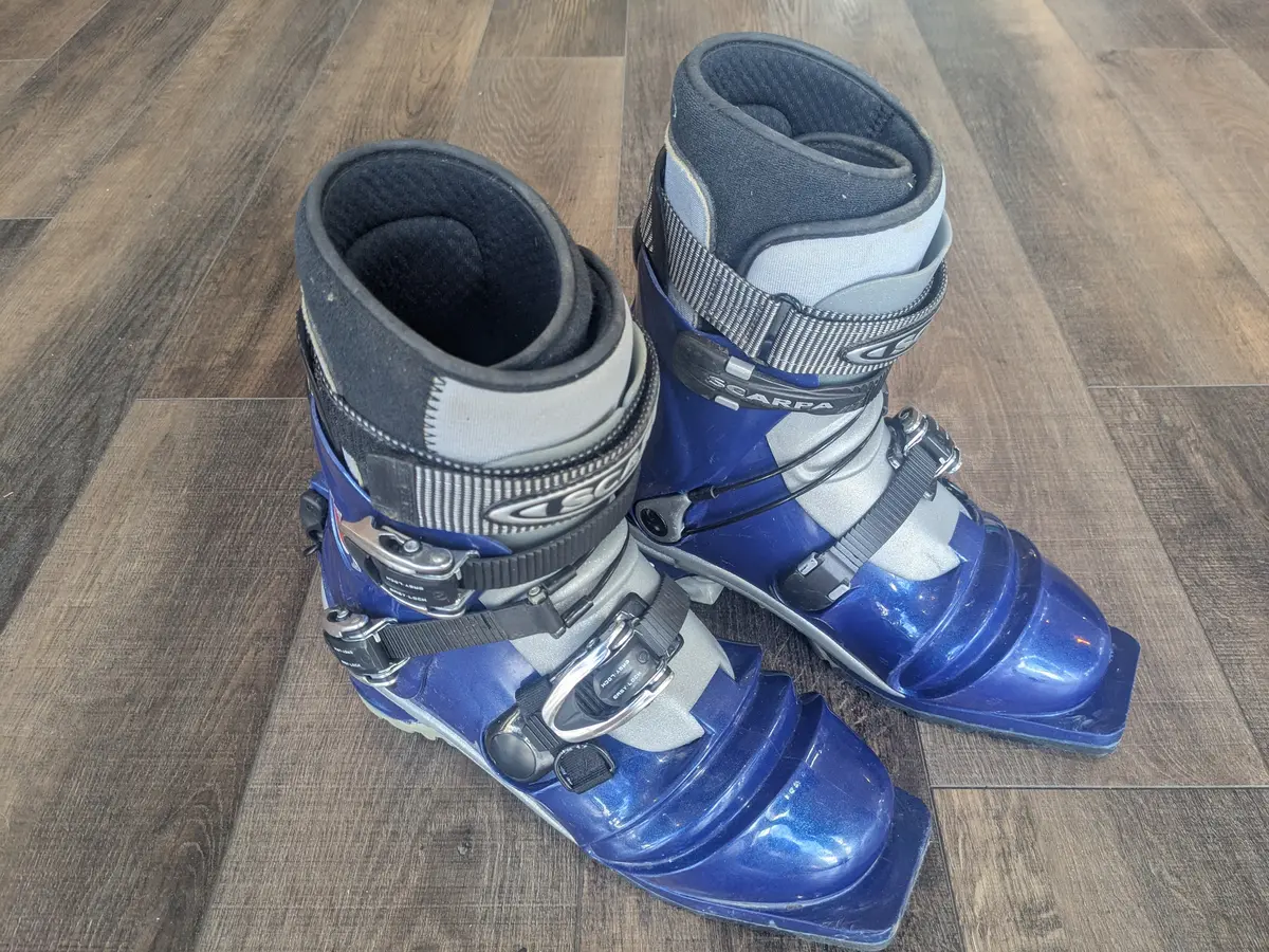 Scarpa T2 Telemark 75Mm 3-Pin Ski Boot, Mondo 28.0 Men's 10 1