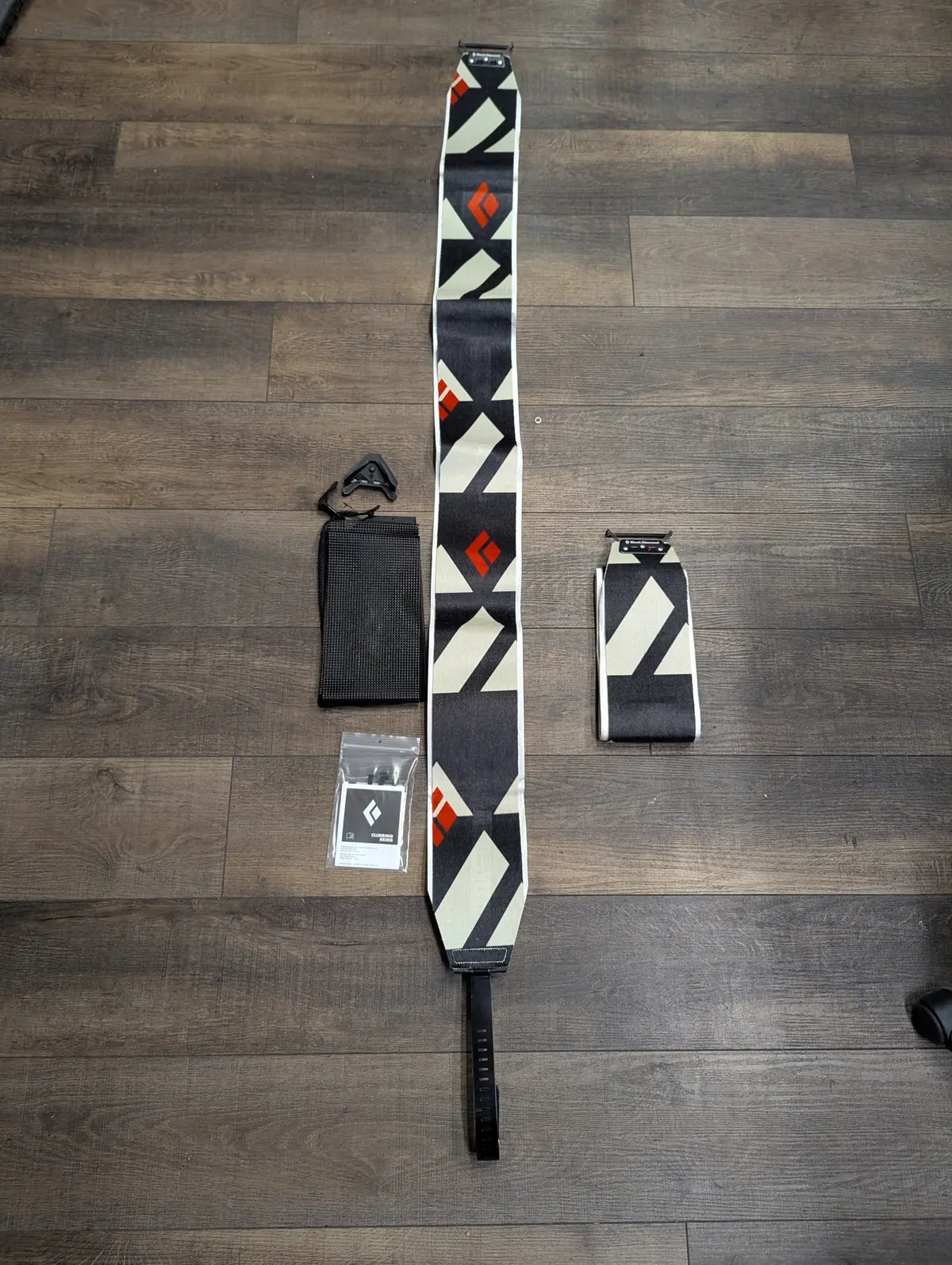 Black Diamond Glidelite Mohair Mix Climbing Skin, L 167-184Cm, 110Mm Wide 1