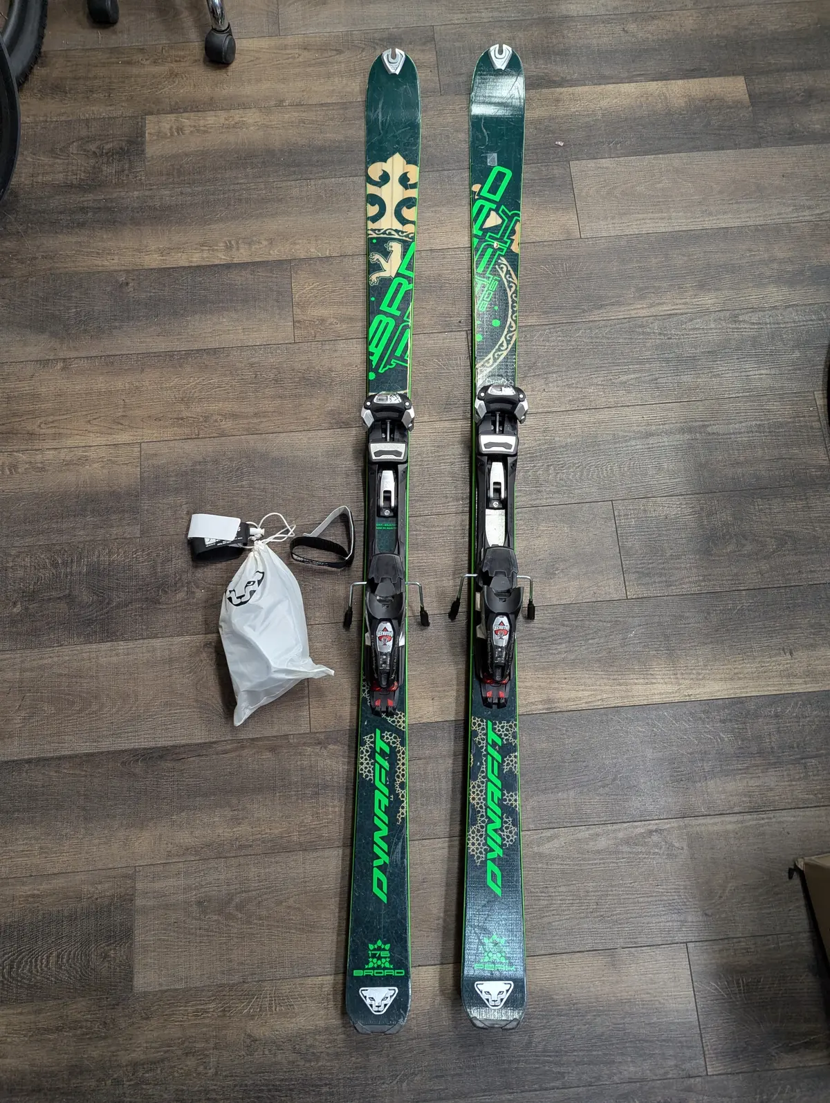 Dynafit Broad Peak Backcountry Skis, 176Cm, Marker Baron Frame Bindings, See Notes 1