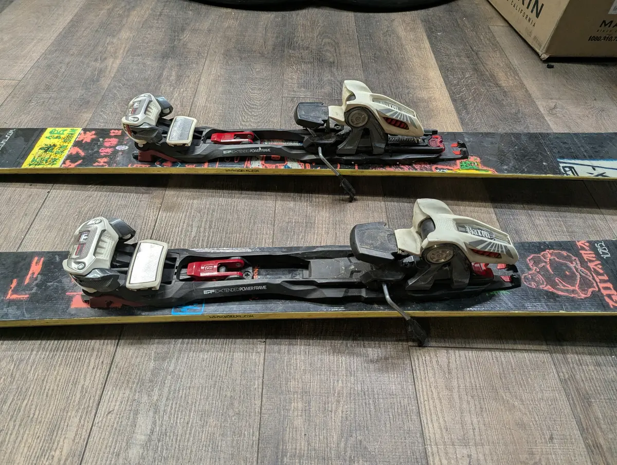 Volkl Gotama Backcountry Ski Set Up, 176Cm, Marker Baron Frame Bindings 2