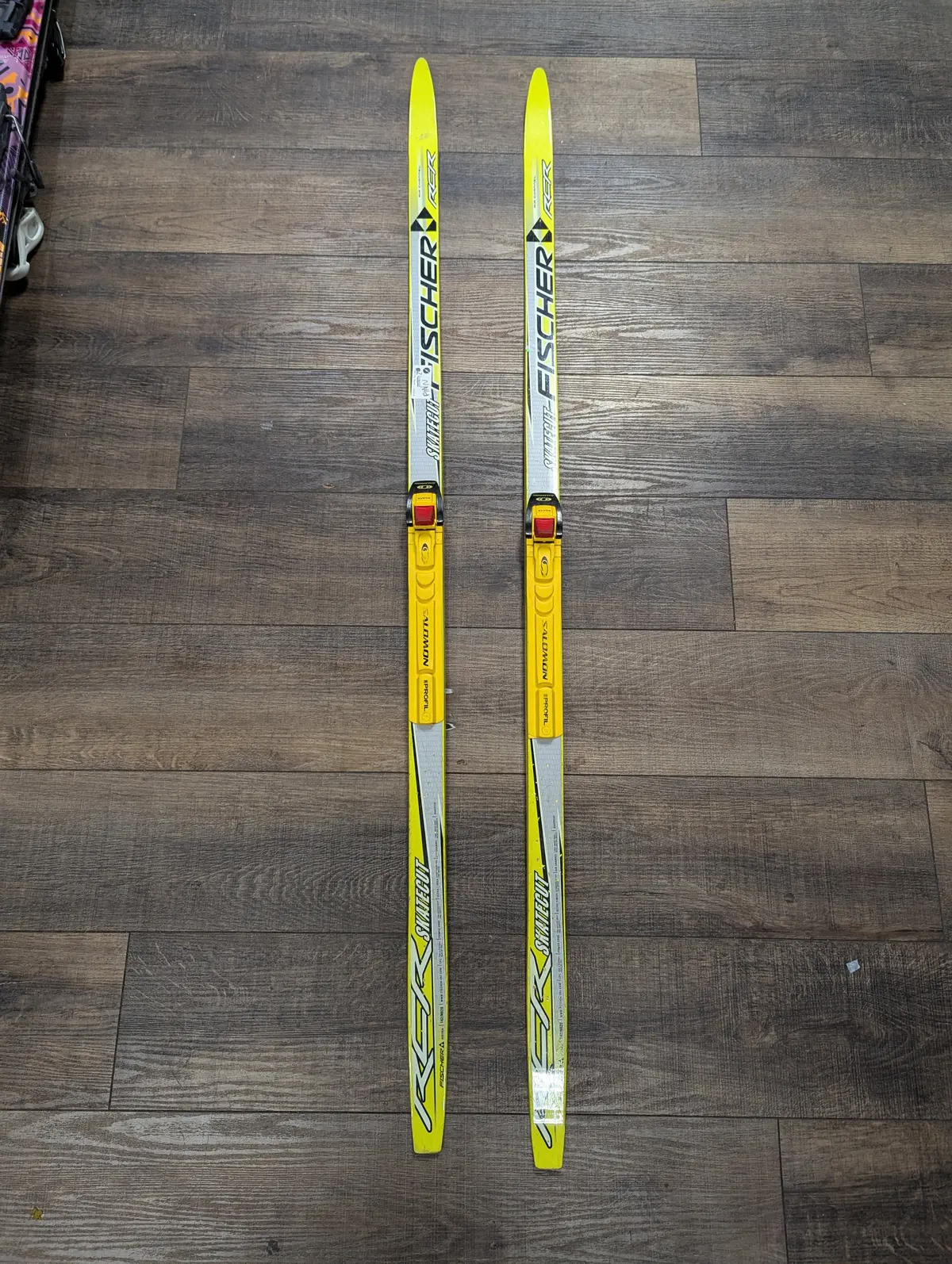 Fischer Rcr Skatecut Cross Country Skate Skis, 142Cm, Sns Profil Bindings 1