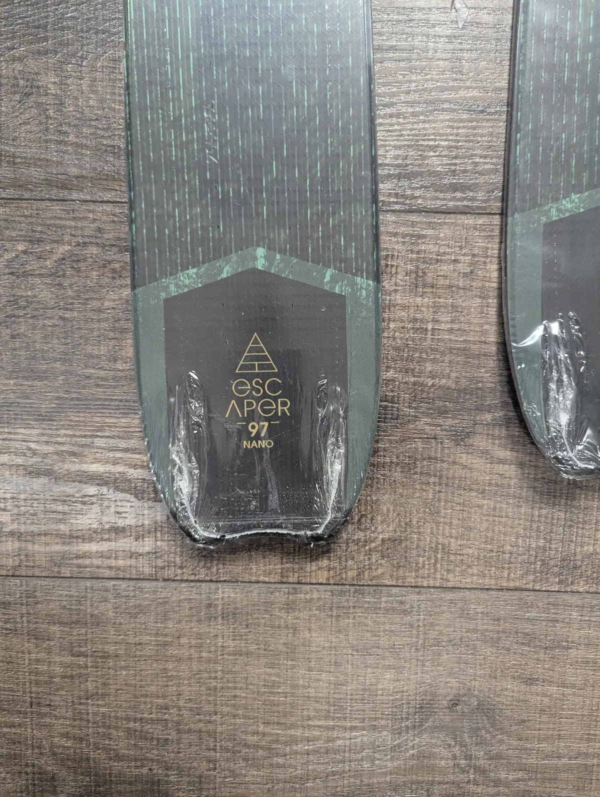 Rossignol Escaper 97 Nano Backcountry Skis, 161Cm, Flats/No Bindings, Black/Teal Rtl $800 2