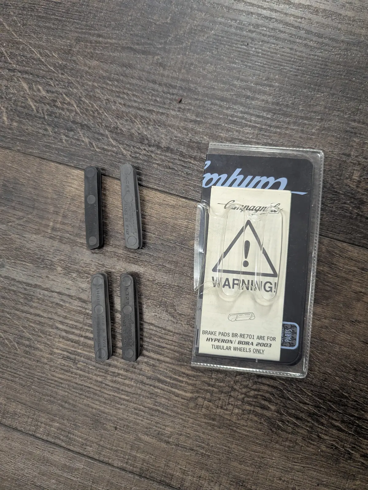 Campagnolo Br Re701 Carbon Tubular Rim Brake Pads 1