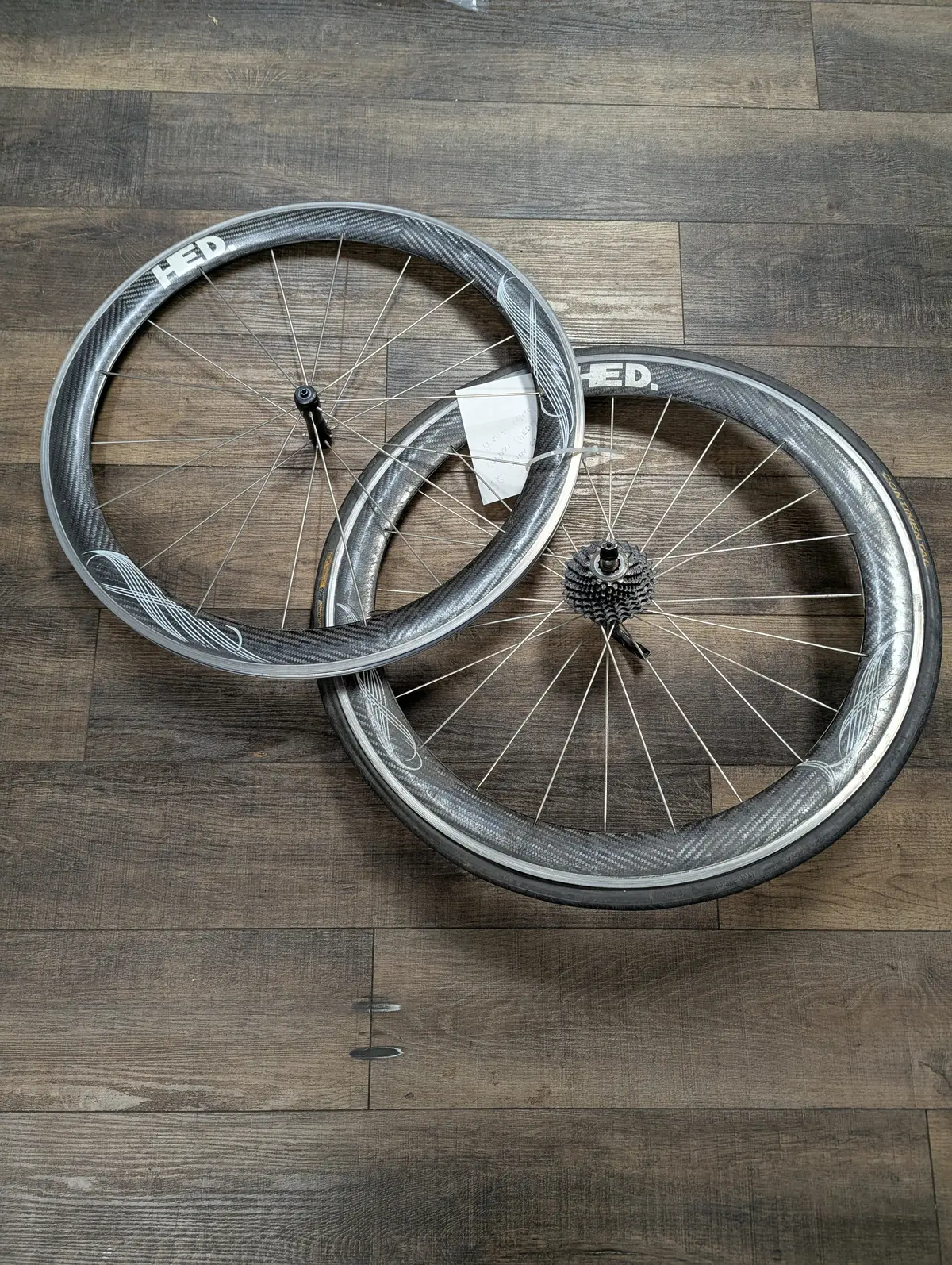Hed Aero Carbon Road Bike Wheelset, Qr, 700C 1