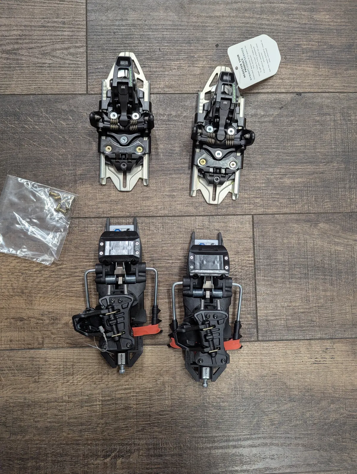 Dynafit Rotation Bindings, St 10, Silver Rental Plate, 105Mm Brake Width 1