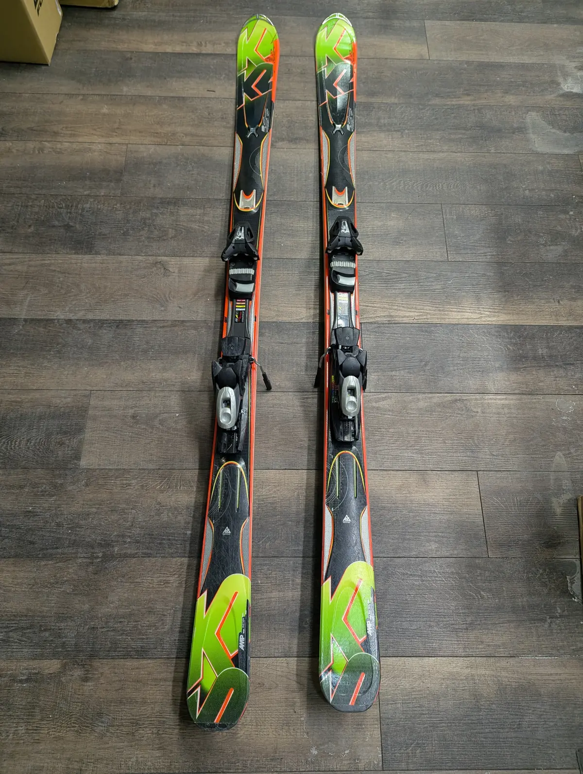 K2 Amp Rictor All Mountain Skis, 181Cm, Older Tyrolia Bindings See Notes 1