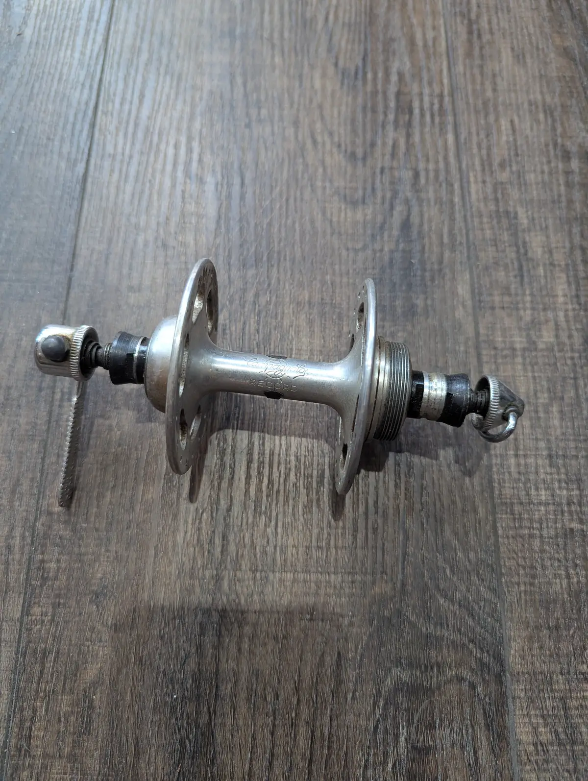 Vintage Campagnolo Record Road Bike High Flange Rear Hub, Freewheel 120Mm 1